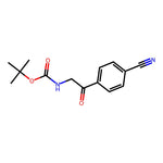 tert-Butyl (2-(4-cyanophenyl)-2-oxoethyl)carbamate|CS-0652859|1332885-71-8