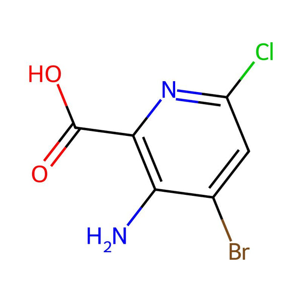 3-Amino-4-bromo-6-chloropicolinic acid|CS-0029729|1073182-90-7