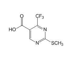 4-(Trifluoromethyl)-2-(methylthio)pyrimidine-5-carboxylic acid, 97%|164081|149771-17-5