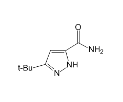 3-tert-Butyl-1H-pyrazole-5-carboxamide, 97%|233599|1240311-64-1