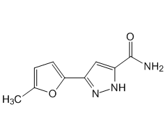 3-(5-Methylfuran-2-yl)-1H-pyrazole-5-carboxamide, 97%|186079|1346270-24-3