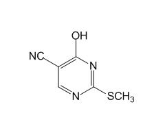 4-Hydroxy-2-(methylthio)pyrimidine-5-carbonitrile|CS-0045856|89487-99-0