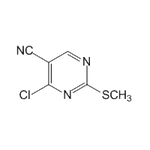 4-Chloro-2-(methylthio)pyrimidine-5-carbonitrile|CS-W019038|33089-15-5