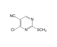 4-Chloro-2-(methylthio)pyrimidine-5-carbonitrile|CS-W019038|33089-15-5