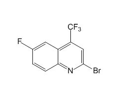 2-Bromo-6-fluoro-4-(trifluoromethyl)quinoline, 97%|285429|596845-30-6