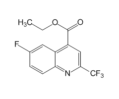 Ethyl 6-fluoro-2-(trifluoromethyl)quinoline-4-carboxylate, 97%|784863|1185292-80-1