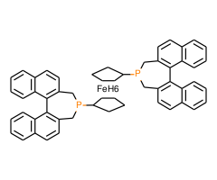 1,1'-Bis{(S)-4,5-dihydro-3H-binaphtho[1,2-c:2',1'-e]phosphino}ferrocene, min. 98%  (S,S)-f-Binaphane