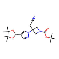 tert-Butyl 3-(cyanomethyl)-3-[4-(tetramethyl-1,3,2-dioxaborolan-2-yl)-1H-pyrazol-1-yl]azetidine-1-carboxylate|CS-0185002|1153949-15-5