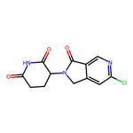 3-(6-Chloro-3-oxo-1H-pyrrolo[3,4-c]pyridin-2(3H)-yl)piperidine-2,6-dione|CS-0343506|2154343-21-0