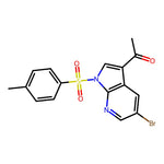 1-(5-Bromo-1-tosyl-1H-pyrrolo[2,3-b]pyridin-3-yl)ethanone|CS-B0581|1052633-38-1