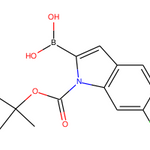 (1-(tert-Butoxycarbonyl)-6-chloro-1H-indol-2-yl)boronic acid|CS-0002267|352359-22-9