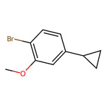 1-Bromo-4-cyclopropyl-2-methoxybenzene|CS-0375868|1353855-71-6