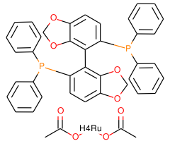 Diacetato[(S)-(-)-5,5'-bis(diphenylphosphino)-4,4'-bi-1,3-benzodioxole]ruthenium(II)|CS-W020840|373650-12-5