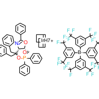 ((4R,5R)-(+)-O-[1-Benzyl-1-(5-methyl-2-phenyl-4,5-dihydrooxazol-4-yl)-2-phenylethyl] (diphenylphosphinite)(1,5-COD)iridium(I) tetrakis(3,5-bis(trifluoromethyl)phenylborate, min. 97% (R,R)-[COD]Ir[Ph2P