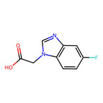 2-(5-Fluoro-1H-benzo[d]imidazol-1-yl)acetic acid|CS-0447118|1501106-40-6