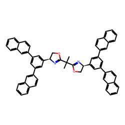 (4S,4'S)-2,2'-(Propane-2,2-diyl)bis(4-(3,5-di(naphthalen-2-yl)phenyl)-4,5-dihydrooxazole), 99%|9189539|2410445-32-6