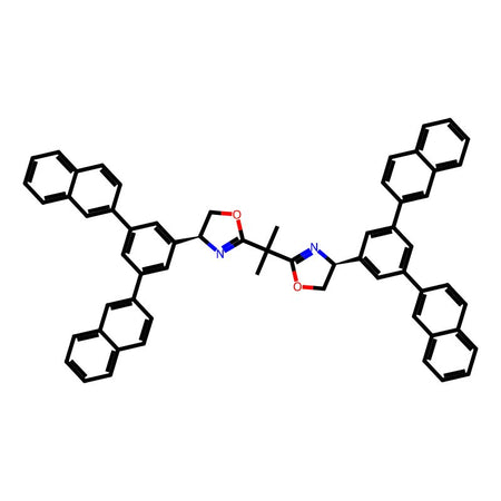(4S,4'S)-2,2'-(Propane-2,2-diyl)bis(4-(3,5-di(naphthalen-2-yl)phenyl)-4,5-dihydrooxazole), 99%|9189539|2410445-32-6