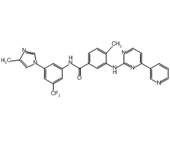 Nilotinib, 98%, an orally available Bcr-Abl tyrosine kinase inhibitor with antineoplastic activity|906995|641571-10-0
