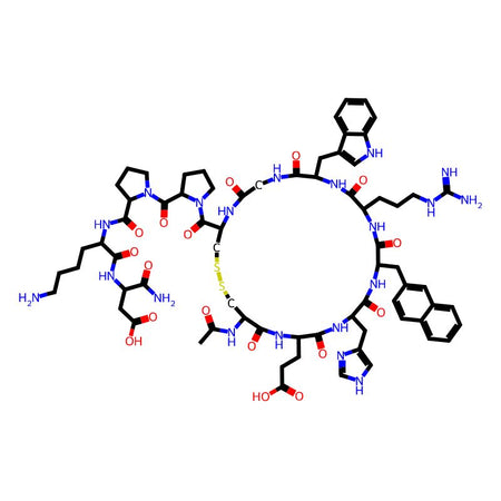 Acetyl-(Cys11,D-2-Nal14,Cys18)-β-MSH (11-22) amide|CPTD787428|207678-81-7