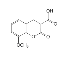 3,4-Dihydro-8-methoxy-2-oxo-2H-chromene-3-carboxylic acid, 98%|256131|1333150-90-5