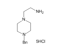 2-(4-Benzylpiperazino)ethan-1-amine pentahydrochloride, 97%|295615|1185292-90-3