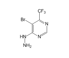 5-Bromo-6-(trifluoromethyl)pyrimidin-4-hydrazine, 97%|287855|785777-95-9