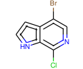 4-Bromo-7-chloro-1H-pyrrolo[2,3-c]pyridine|CS-W022115|425380-38-7