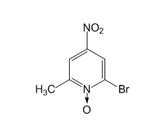 6-Bromo-2-methyl-4-nitropyridine-N-oxide, 97%|293940|60323-99-1