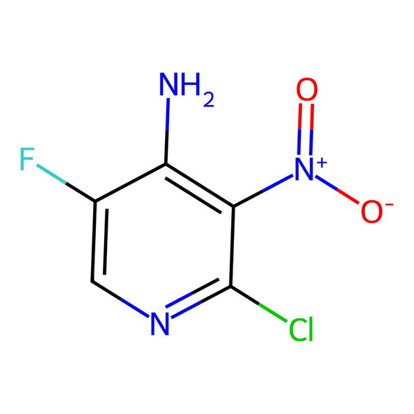 2-Chloro-5-fluoro-3-nitropyridin-4-amine|CS-B0661|405230-90-2