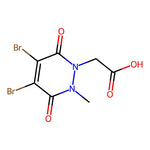 4,5-Dibromo-3,6-dihydro-2-methyl-3,6-dioxo-1(2H)-pyridazineacetic acid|CS-0621246|1809395-84-3