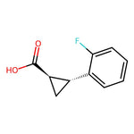 rel-(1S,2S)-2-(2-Fluorophenyl)cyclopropane-1-carboxylic acid|CS-0047730|175168-71-5