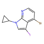 4-Bromo-1-cyclopropyl-3-iodo-1H-pyrrolo[2,3-b]pyridine, 95%|07-0276|2358751-63-8
