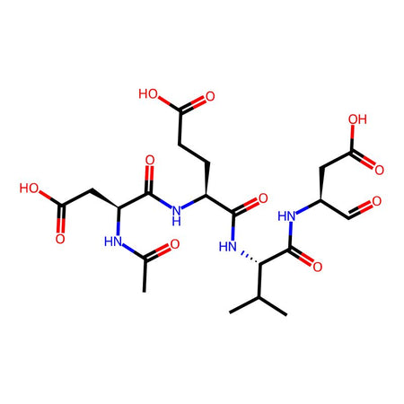 Ac-Asp-Glu-Val-Asp-aldehyde (pseudo acid)|CPTD785092|184179-08-6
