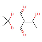 5-(1-Hydroxyethylidene)-2,2-dimethyl-1,3-dioxane-4,6-dione|CS-0155168|85920-63-4