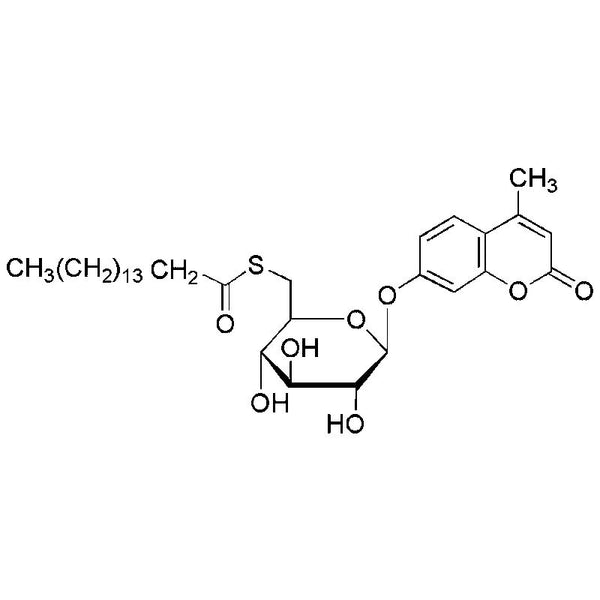 4-Methylumbelliferyl 6-thio-palmitate-b-D-glucopyranoside|30695|229644-17-1