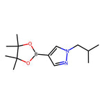 1-Isobutyl-4-(4,4,5,5-tetramethyl-1,3,2-dioxaborolan-2-yl)-1H-pyrazole|CS-D0399|827614-66-4