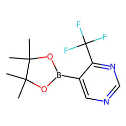 5-(4,4,5,5-Tetramethyl-1,3,2-dioxaborolan-2-yl)-4-(trifluoromethyl)pyrimidine|CS-0368678|2417014-06-1