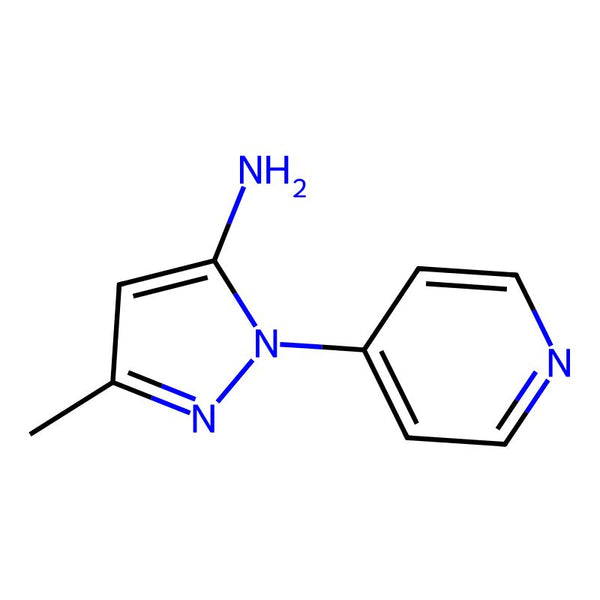 3-Methyl-1-(pyridin-4-yl)-1H-pyrazol-5-amine|CS-0498468|3524-44-5