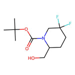 tert-Butyl 5,5-difluoro-2-(hydroxymethyl)piperidine-1-carboxylate|CS-W001710|1255666-39-7