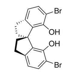 (S)-6,6'-Dibromo-2,2',3,3'-tetrahydro-1,1'-spirobi[1H-indene]-7,7'-diol, 98% (99% ee)|08-1250|1621066-74-7
