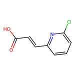 (2E)-3-(6-Chloro-2-pyridinyl)-2-propenoic acid|CS-0693862|2563929-46-2