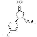 (±)-trans-4-(4-Methoxyphenyl)pyrrolidine-3-carboxylic acid hydrochloride|16035|1049978-93-9