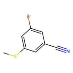 3-Bromo-5-(methylthio)benzonitrile|CS-0641850|1595930-26-9