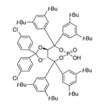 (3aR,8aR)-4,4,8,8-Tetrakis(3,5-di-tert-butylphenyl)-2,2-bis(4-chlorophenyl)-6-hydroxy-tetrahydro-6-oxide-[1,3]dioxolo[4,5-e][1,3,2]dioxaphosphepine, 95%, (99% ee) 95%, (99% ee)|15-8629