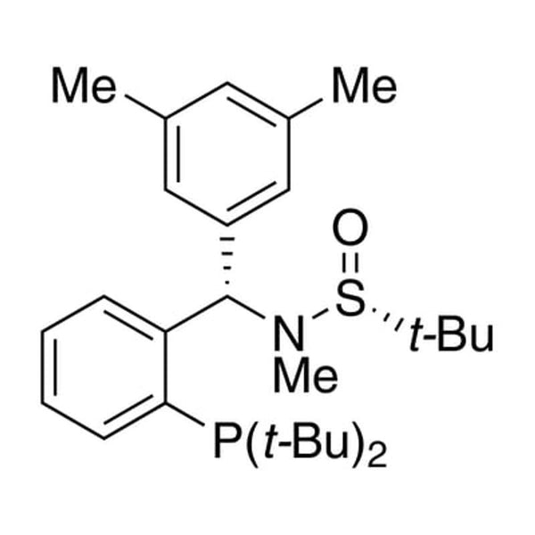 [S(R)]-N-[(S)-3,5-Dimethylphenyl)[2-(di-tert-butylphosphino)phenyl]methyl]-N,2-dimethyl-2-propanesulfinamide, 95%|15-0203