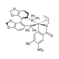 [(R)-(+)-5,5'-Bis(diphenylphosphino)-4,4'-bi-1,3-benzodioxole][4-cyano-3-nitrobenzenecarboxylato][1,2,3-n-2-propenyl]iridium(III), min. 97%|77-5074|1208092-27-6