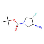 (3S,4S)-tert-Butyl 3-amino-4-fluoropyrrolidine-1-carboxylate|CS-W021091|1009075-43-7