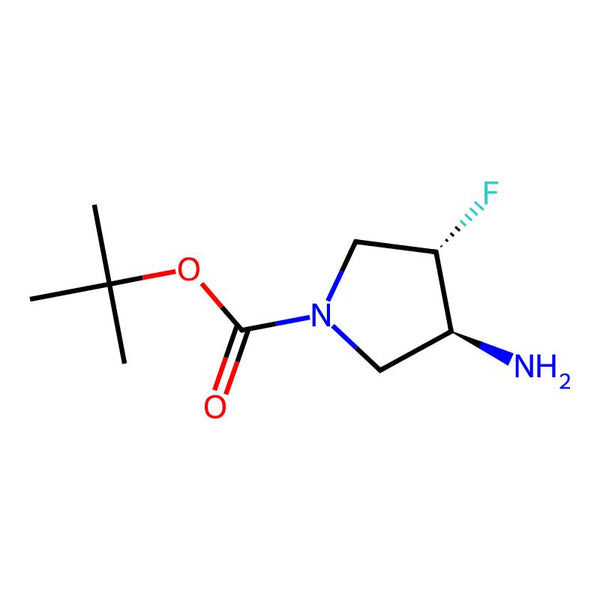 (3S,4S)-tert-Butyl 3-amino-4-fluoropyrrolidine-1-carboxylate|CS-W021091|1009075-43-7