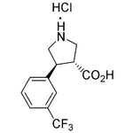 (±)-trans-4-(3-Trifluoromethylphenyl)pyrrolidine-3-carboxylic acid hydrochloride|16022|1049978-65-5