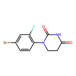 1-(4-Bromo-2-fluorophenyl)dihydropyrimidine-2,4(1H,3H)-dione|CS-0433218|1537382-63-0